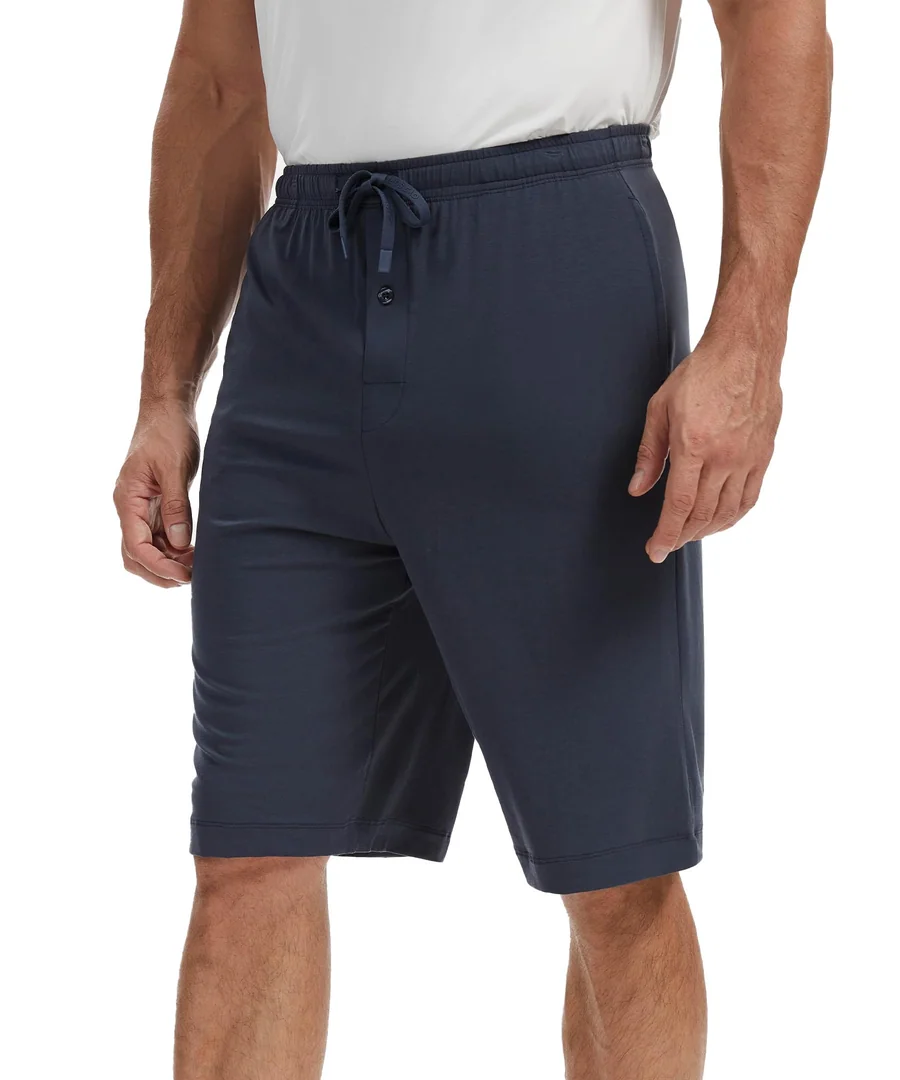 Bamboo Viscose Mens Pajama Shorts with Pockets — Cooling for Hot Sleepers — Option 1 by GYS Pajamas