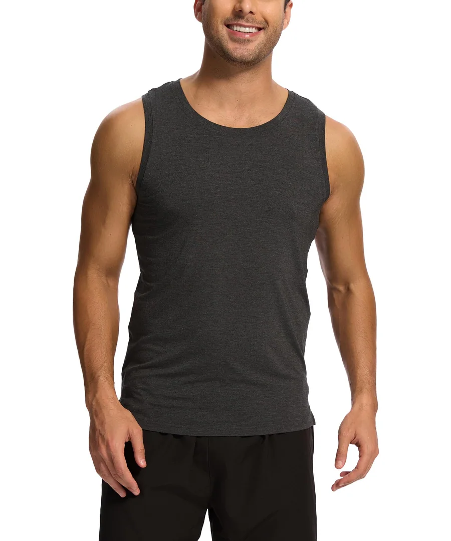 Bamboo Viscose Mens Tank Top, Casual Sleeveless Undershirt, Quick Dry Lightweight Muscle Shirts,… — - !GYS Bamboo Viscose Mens Tank Top, Casual Sleeveless Undershirt, Quick Dry Lightweight Muscle Shirts, Soft Men's Pajama Tops · Small by GYS Pajamas