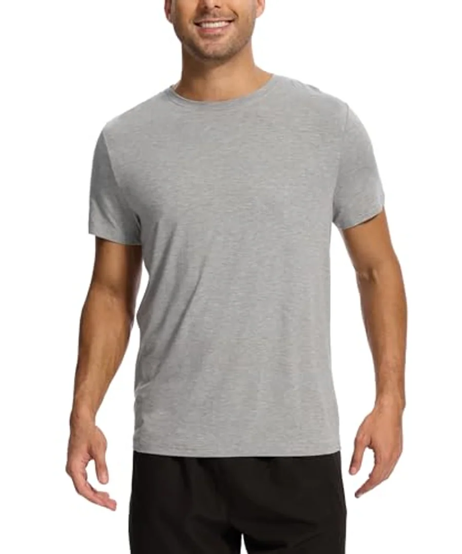Men's Bamboo Viscose Short Sleeve Pajama Top — Moisture wicking by GYS Pajamas