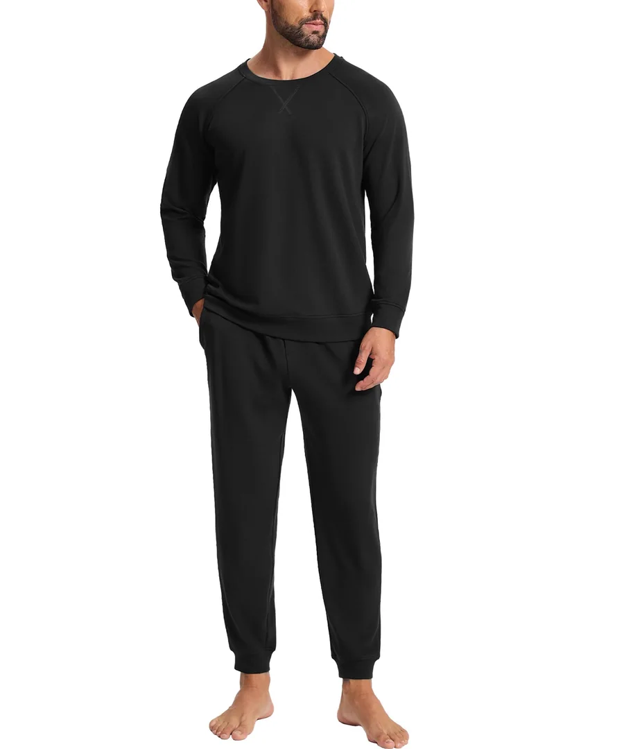 Mens Sweatsuit 2 Piece Outfits Sets, Long Sleeve Fall Tracksuit Casual Jogging Sweat Suit Set — - !GYS Mens Sweatsuit 2 Piece Outfits Sets, Long Sleeve Fall Tracksuit Casual Jogging Sweat Suit Set · Medium · Option 1 by GYS Pajamas