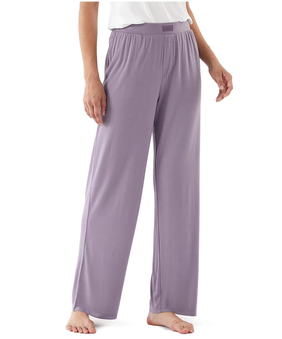Premium Women Pajama Pants Bamboo Viscose Soft and Breathable Loose-fitting Sleep Bottoms — Option 1 by GYS Pajamas